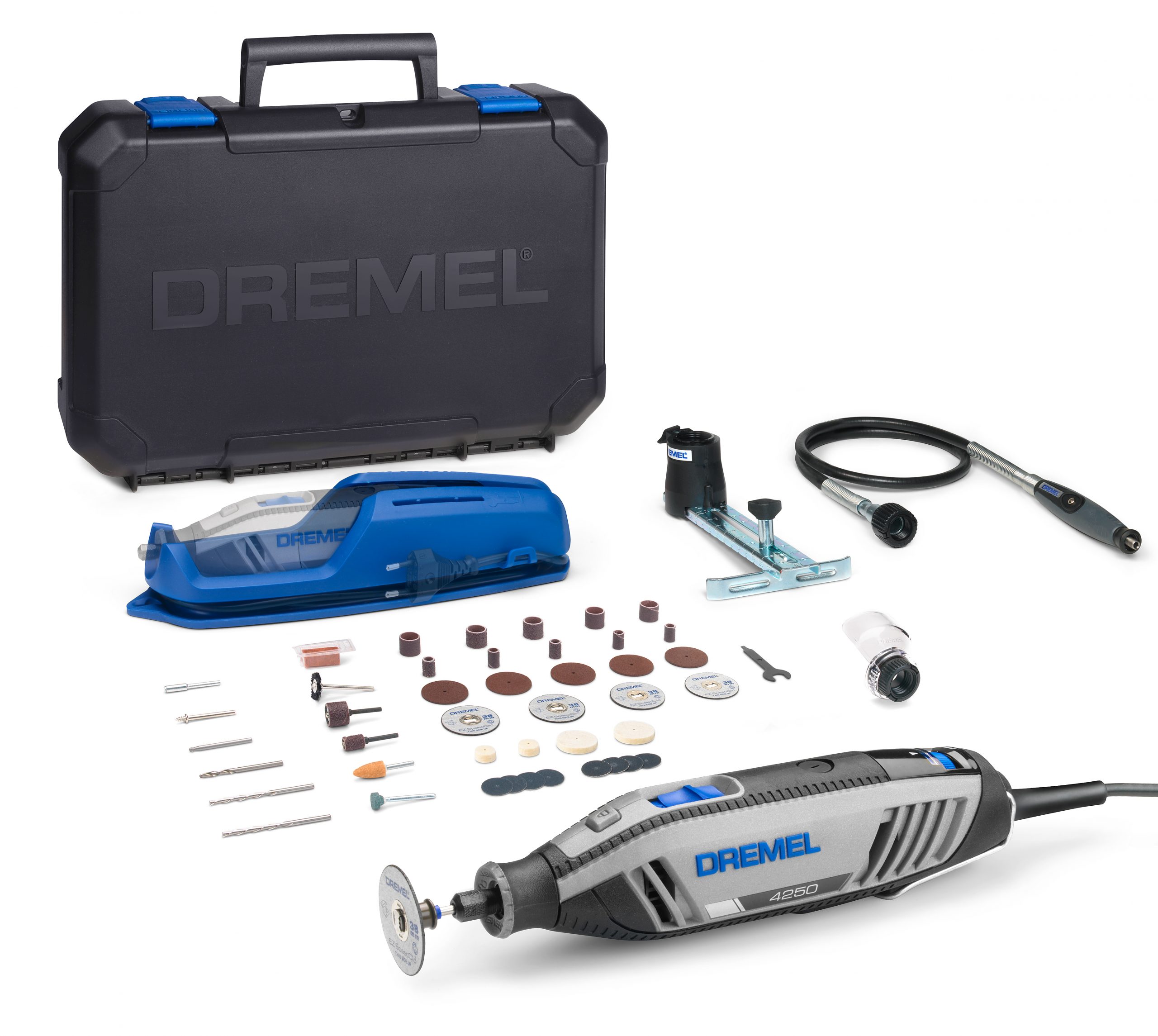 Dremel 4250-6/128 outil multi-usage (175W), 6 adaptations, 128 access