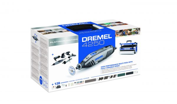 Dremel 4250 Rotary Multi Tool 128 Accessory Platinum Kit